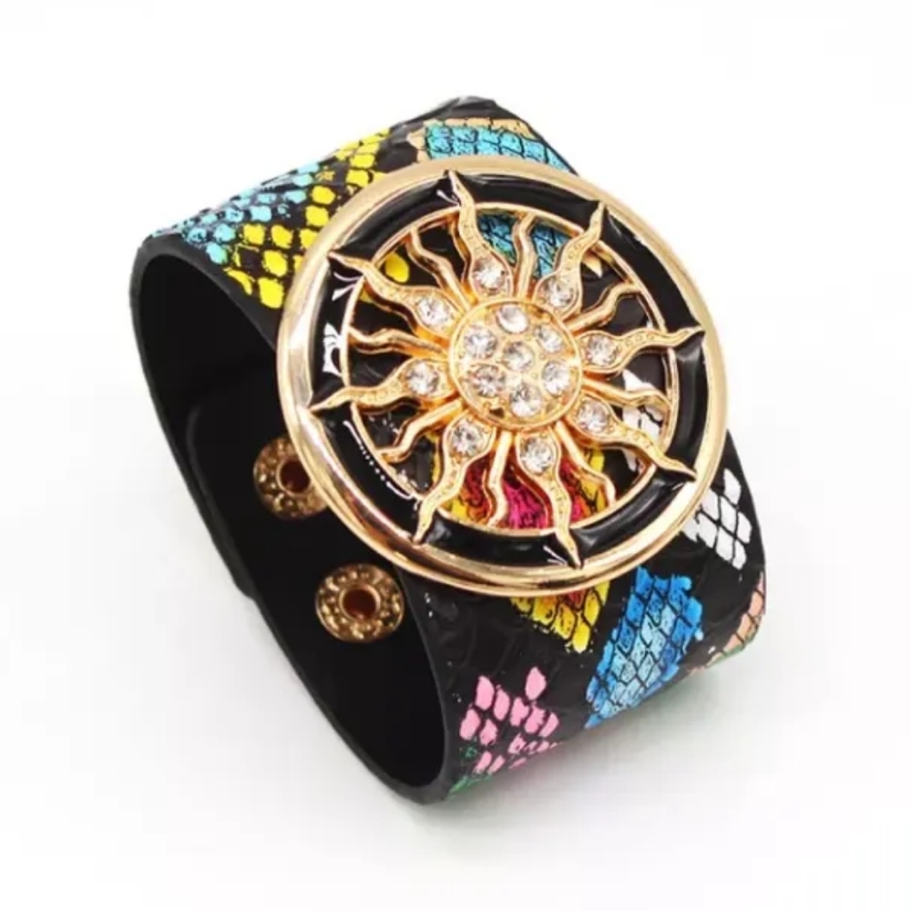 Fashion Rhinestone Cuff - Picture 2 of 7